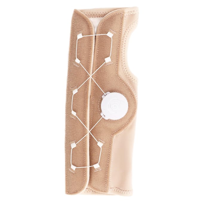 Attelle de Support de Main Attelle de Poignet Réglable Attelle de Support de Poignet Professionnelle avec Attelle L Left beige