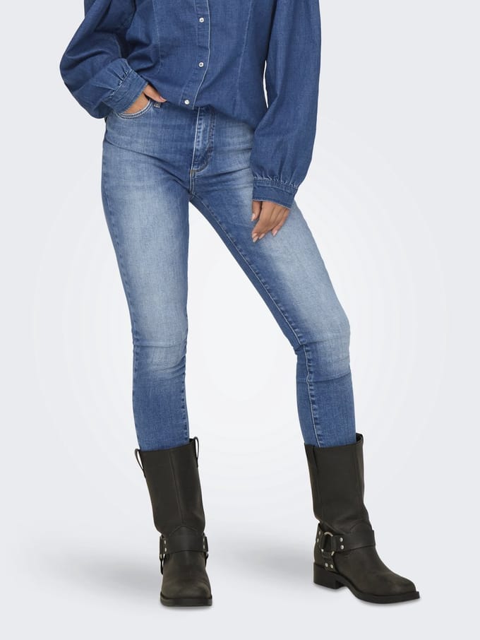 ONLY - ONLFOREVER ICON HW SK LAK DNM REA474NOOS - Dames - Jeans