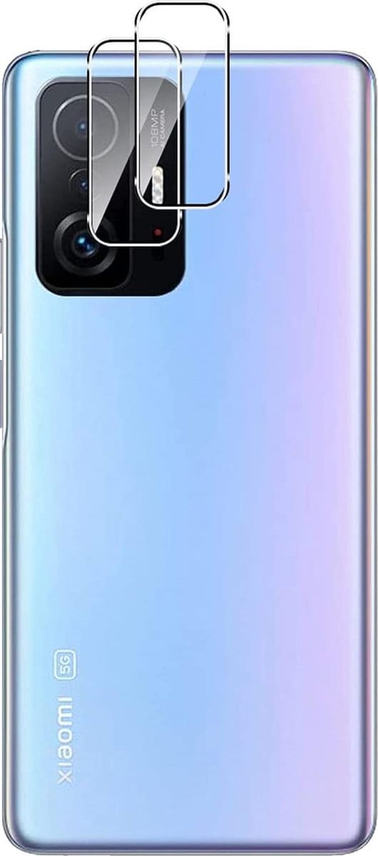 Camera Protector voor Xiaomi 11 T / 11T Pro - 2 stuks van glas Transparante glazen
