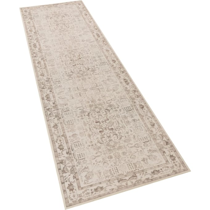 Wasbaar tapijt Sami beige 80x300 cm