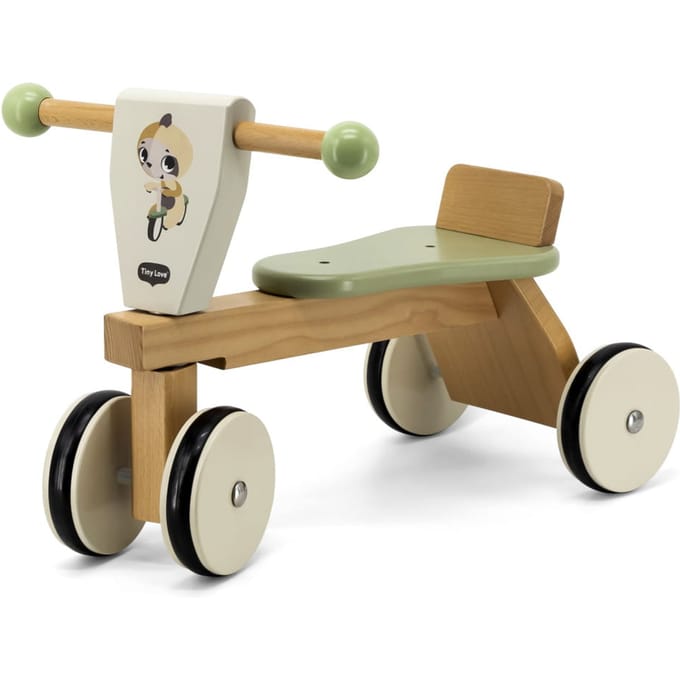 Tiny Love - Wooden Ride On Trike - Boho Chic - Loopfiets - Vanaf 18 maanden tot 3 jaar
