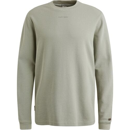 T-shirt Cast Iron Longsleeve T-shirt Waffle Lichtgroen