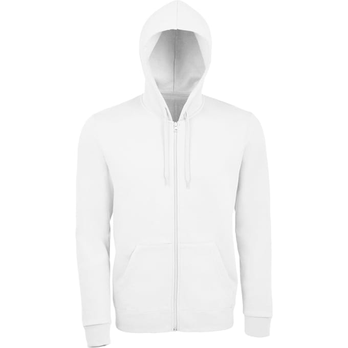 SOLS Unisex Adult Stone Hoodie (Wit)