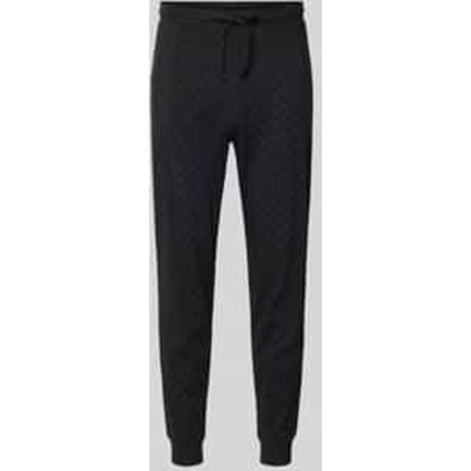 sweatpants met logomotief en elastische band