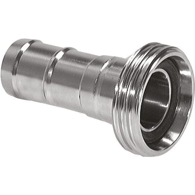 Melkkoppeling 65 X 1/6'' X 40mm Slangpilaar RVS EPDM