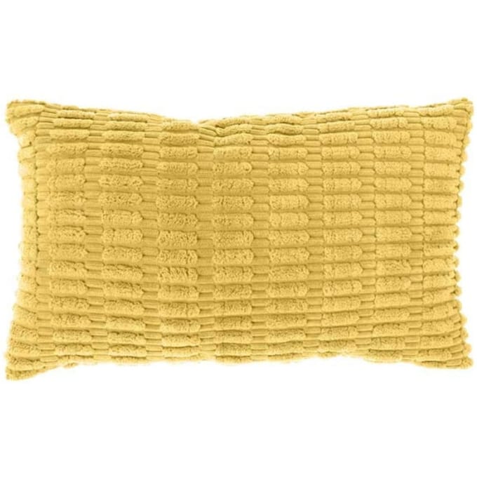 Unique Living - Sierkussen Cedro Lemon Yellow -30x50cm