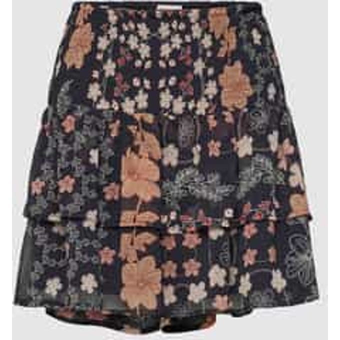 Minirok met bloemenmotief - NovaLanaLove x P&C*