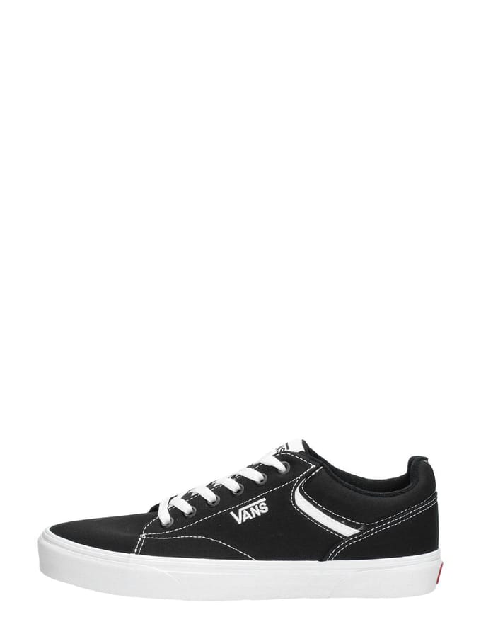 Vans Seldan Heren Sneakers - (Canvas) Black/White