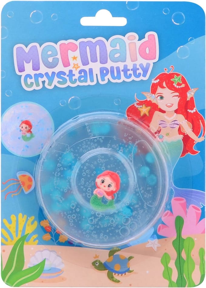 Zeemeermin putty met zeemeermin in opbergdoos