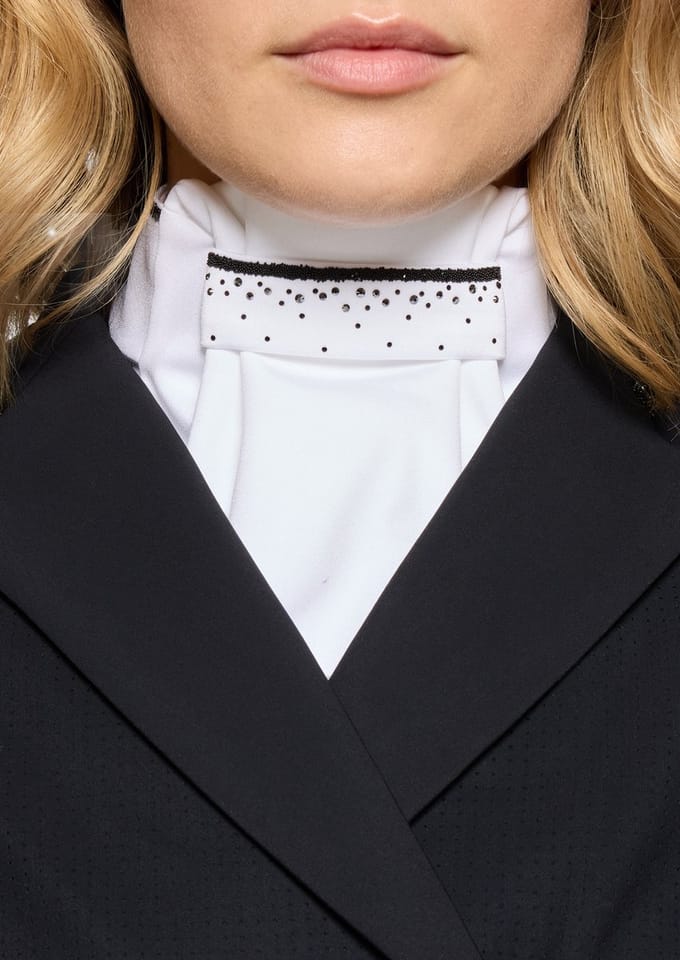 Samshield SS26 Plastron Crystal Fabric Zwart M