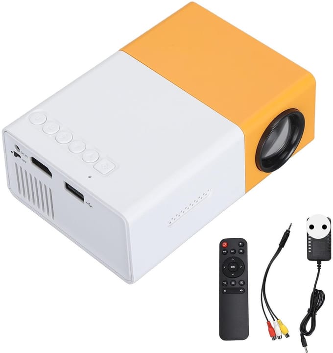 Allecto - Miniprojector - Draagbare LED-projector - 1080P Full Hd