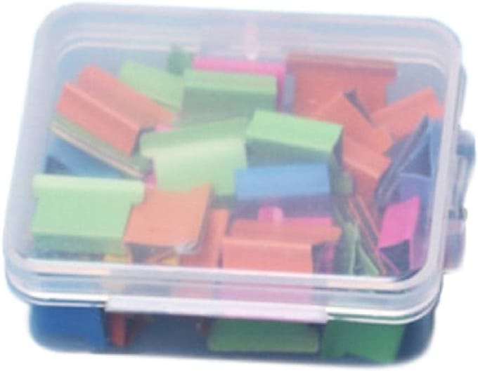 50 Stuks RVS Binder Clips - Herbruikbare Klemmen voor Losse Bladen, Documenten en Schoolbenodigdheden