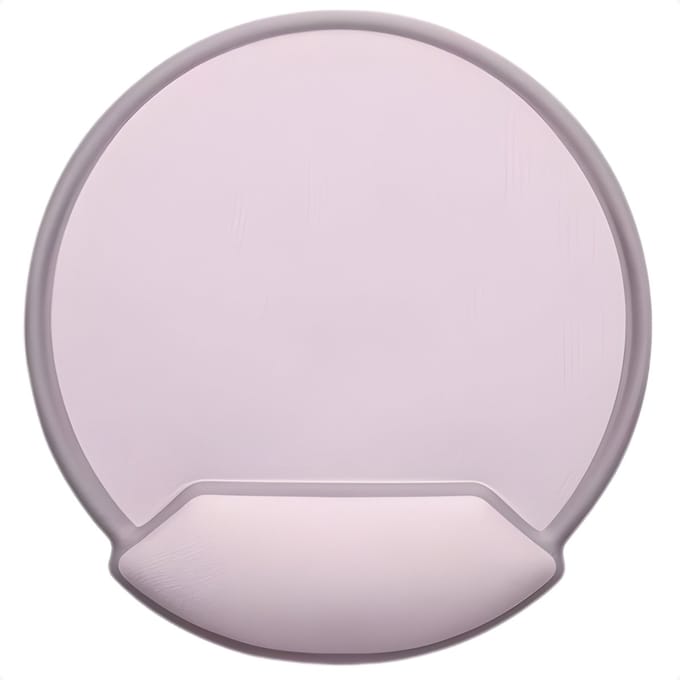 Techidna - Ergonomische Muismat met Polssteun - Paars - Gelkussen - Antislip - Compact