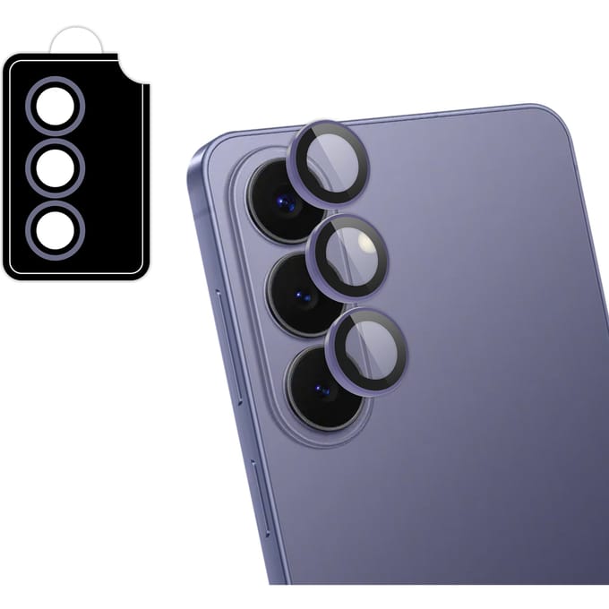 imoshion Camera Lens Protector - Geschikt voor Samsung Galaxy S26 / S26 Plus - 2 Pack - Cobalt Violet