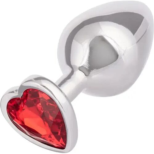 CalExotics Jewel Ruby Heart Buttplug - Groot