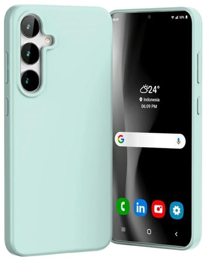 Mercury Soft Case Voor Samsung S24 Fe S721 Telefoonbescherming Flexibel