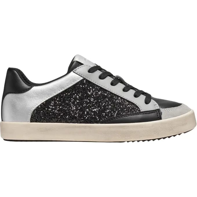 GEOX BLOMIEE DAMES Sneakers - ZWART - Maat 39