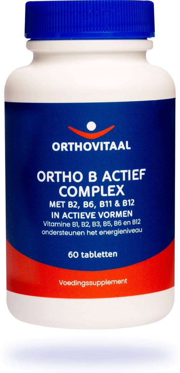 Orthovitaal Ortho Vitamine B Complex Actief 60 tabletten