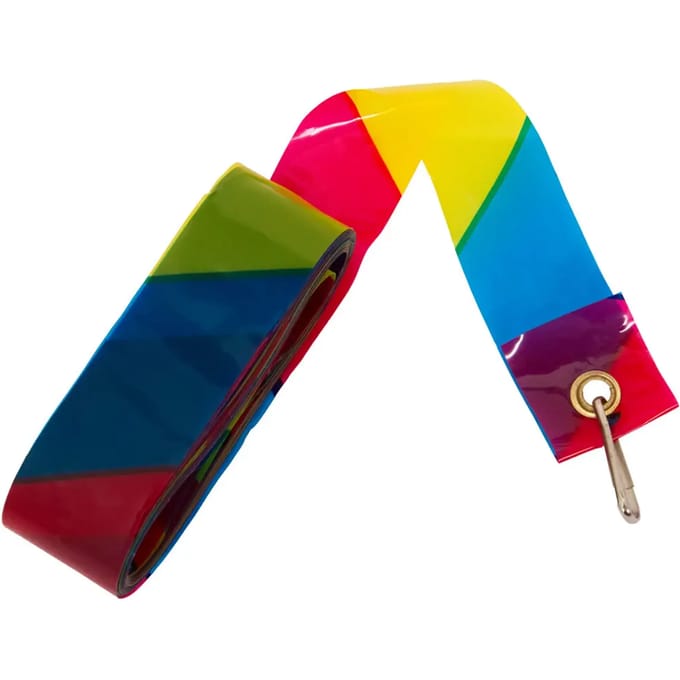 Vliegerstaart HQ String Tail Rainbow 126300 Regenboog 600 cm