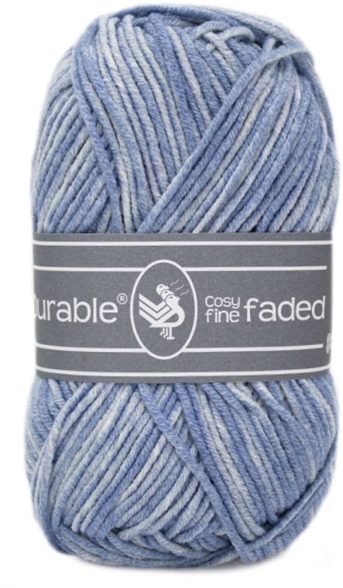 Durable Cosy Fine Faded - 289 Blue Grey