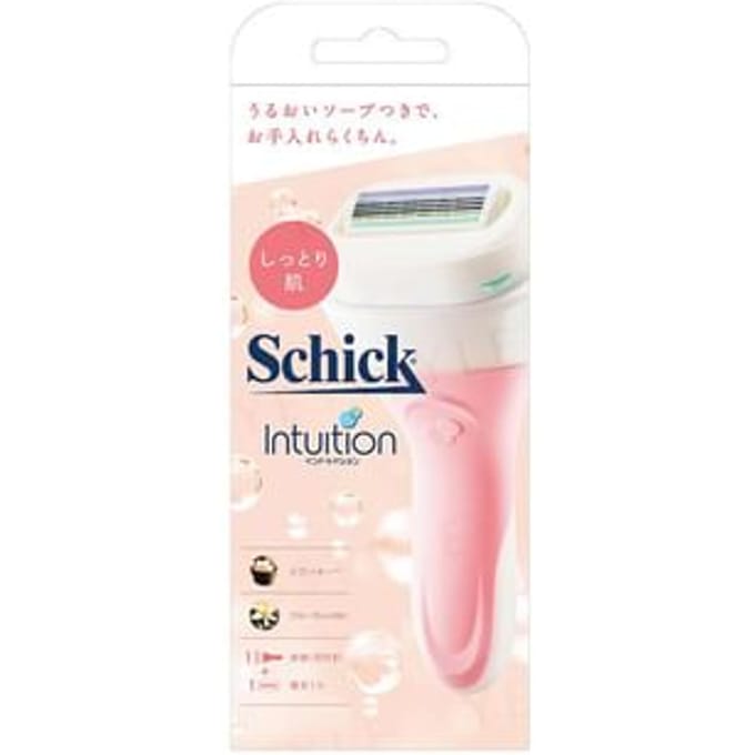Schick Japan - Intuition Moist Skin Razor Holder & Blade Refill 1 pc