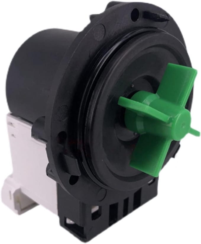 Afvoerpomp - Waterpompmotor - Wasmachine Reparatie - Directe Vervanging - 1 Stuk - Groen