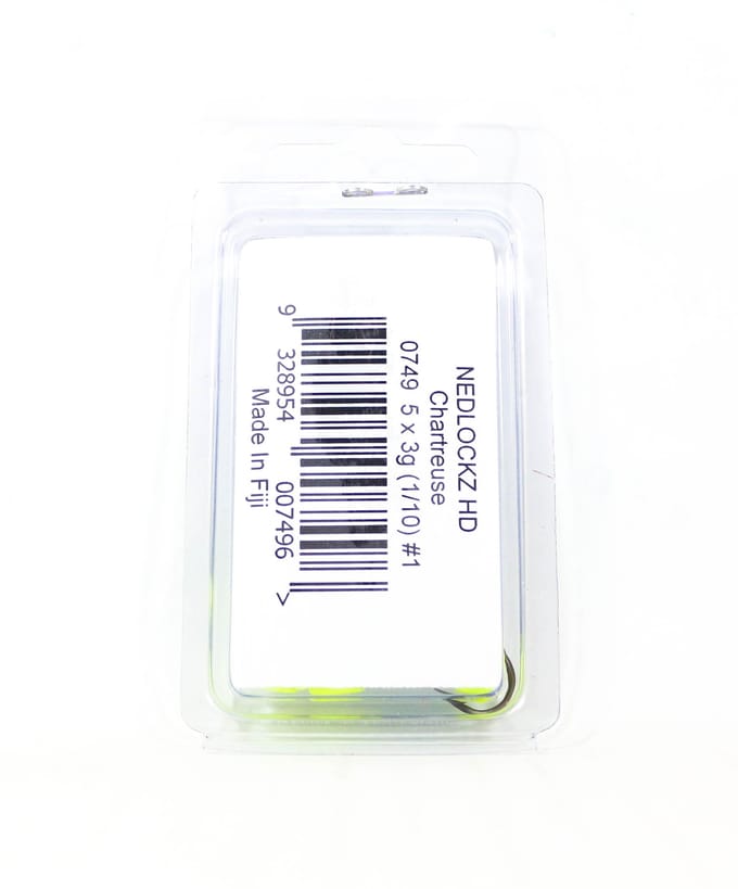 Tackle Tactics TT Nedlockz HD Jig Head Grafiek 1/10 oz 1 5/pack (7496)