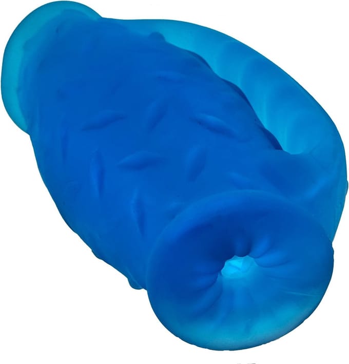 Oxballs Masterjack Stroker - Dubbelzijdig Siliconen - Blue Ice