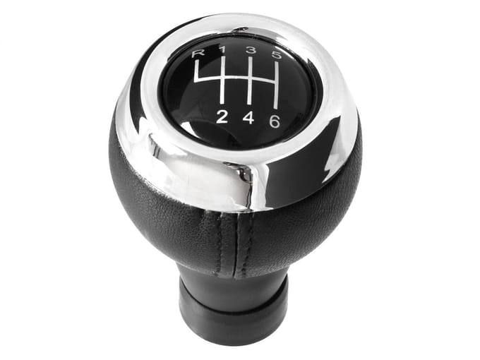 M MODECAR - Versnellingspookknop - Chroom - 6 versnellingen - MINI R59