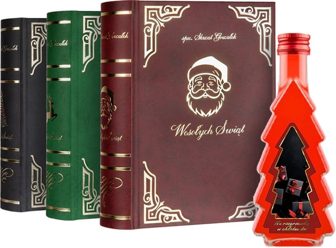 Bimberek - Feestelijke Drankboek - Kerst - Met Fles en Glazen