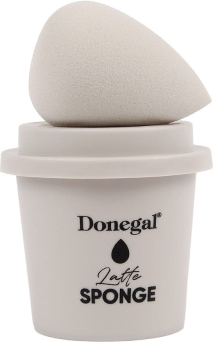 Morning Coffee make-up spons met Latte Sponge koffer 4350