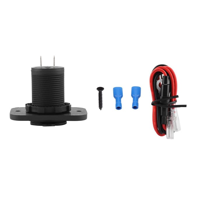 12V Dubbele USB-poort Aansluiting Auto Sigarettenaansteker Splitter Lader Stroomadapter Uitgang