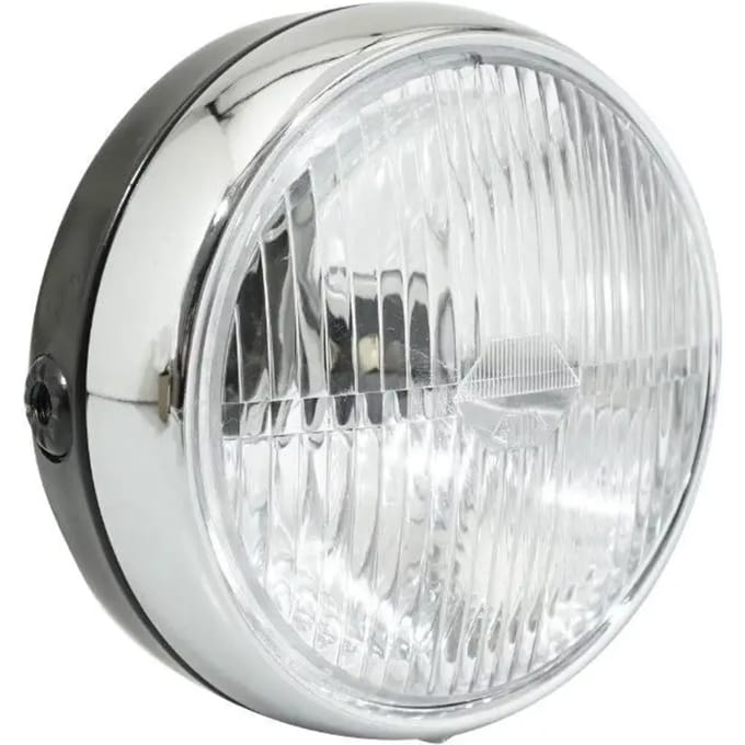 Optique avant Guia pour Auto noir Ø140 transp + inter Neuf