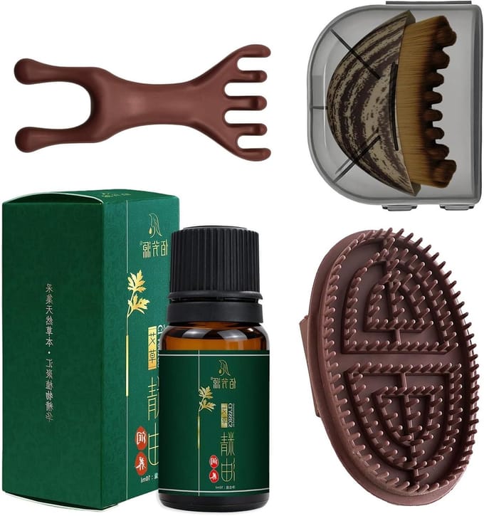 Massage Borstel Set - Meridian Borstel Lymfedrainage - Ontspanning Lichaam - 3 Delige Set