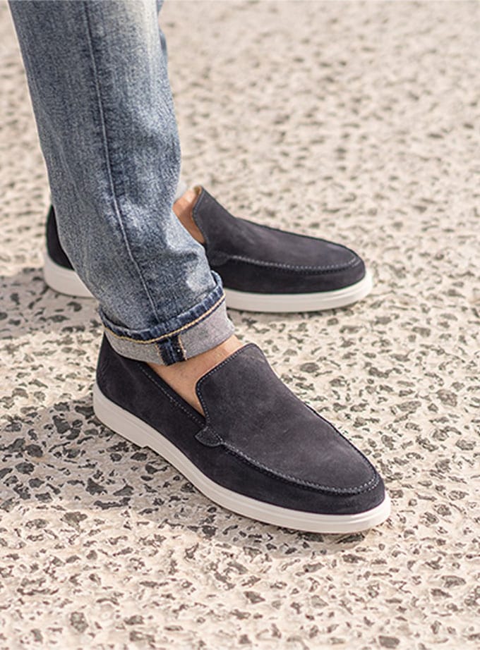 Rehab Loafers donkerblauw