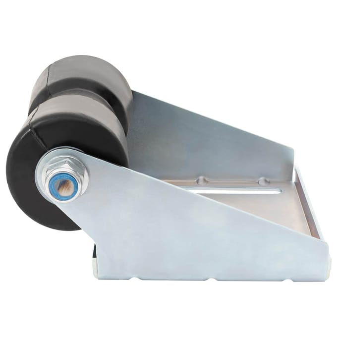 vidaXL - Boot - Trailer - Roller - met - Beugel - 20,3 - cm - Gegalvaniseerd - staal