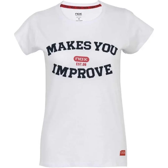 Dames-T-shirt Nox Casual Letras