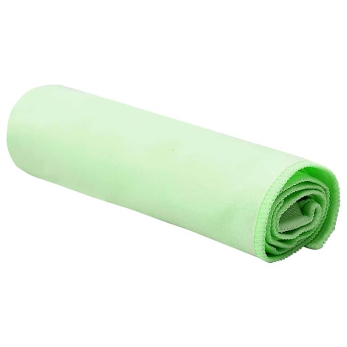 vidaXL - Sporthanddoeken - 2 - st - Groen - 50 - x - 30 - cm - Polyester - en - polyamide