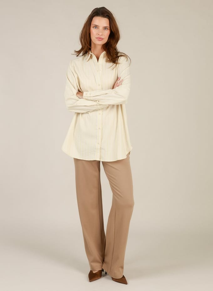 YEST Rae essential Tops - Natural/Multi Colour - maat 42