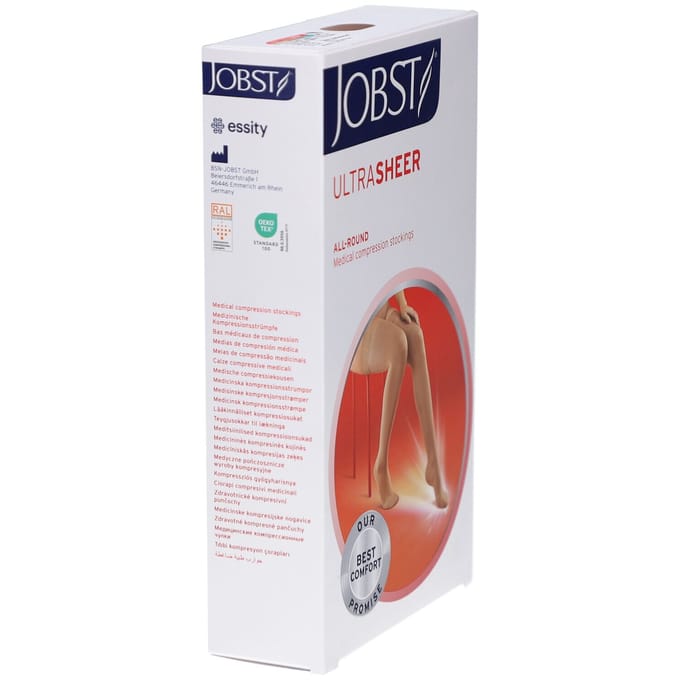 JOBST UltraSheer Kompressions-Schenkelstrümpfe 1