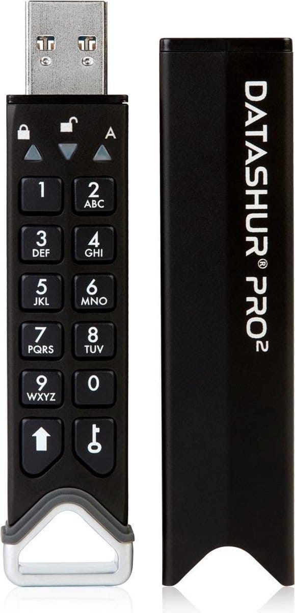iStorage datAshur Pro2 - USB flash drive - USB3.0 - 256-bit - 64GB