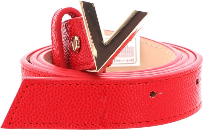 VALENTINO Riem Divina Belt W100 Rosso / Oro Rood