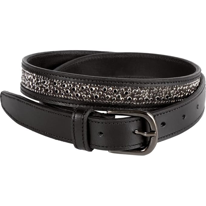 Lederen riem Harry's Horse Crystal Drops
