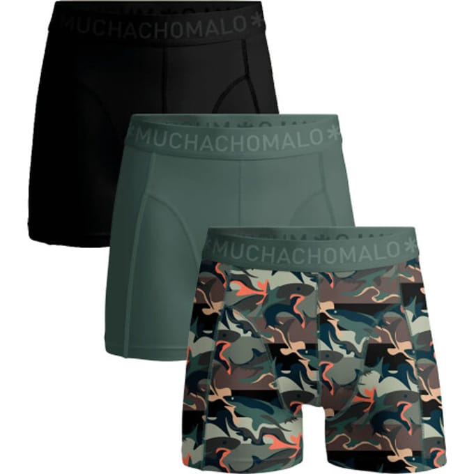 Muchachomalo Jongens Boxershorts - 3 Pack - Boys Onderbroeken