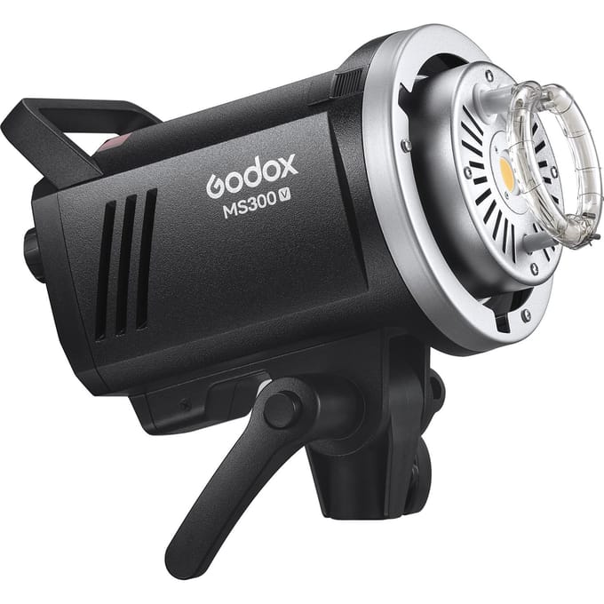 Godox MS300-V Verbeterde Studio Flitslamp 300Ws Stroboscooplamp GN58 0.1-1.8S Recycletijd 5600 +/-200K JP Plug gray