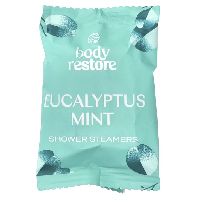 Shower Steamers Eucalyptus & Mint 15-pack - Body Restore - Douche Tabletten met 100% Etherische Eucalyptusolie - Aromatherapie Douche - Voordeelpak