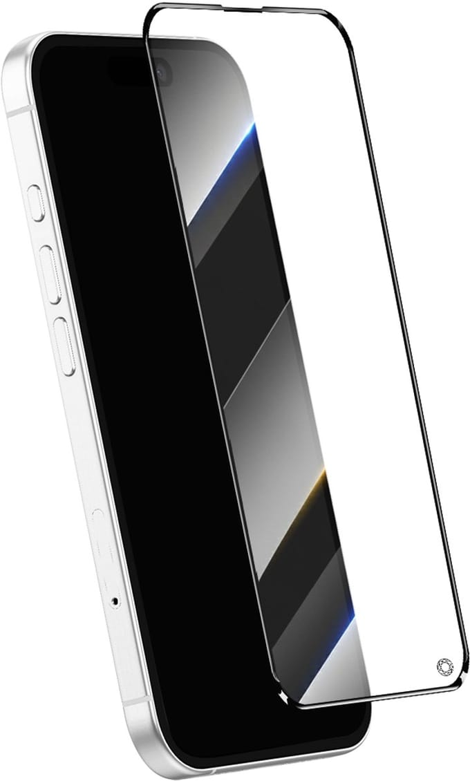 Force Case, Screenprotector geschikt voor iPhone 15 Plus / 16 Plus - CeramicShield 2.5D 10H Tempered Glass, Transparant