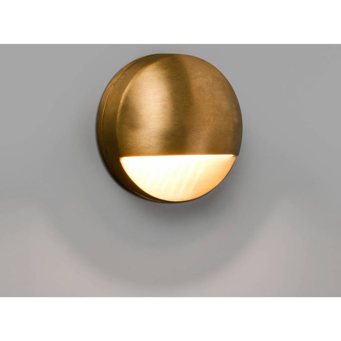 FARO BARCELONA LED buitenwandlamp Drak van messing