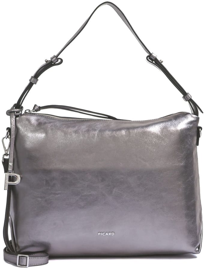 PICARD schoudertas handtas Valesca Hand Bag Silver zilverkleurig