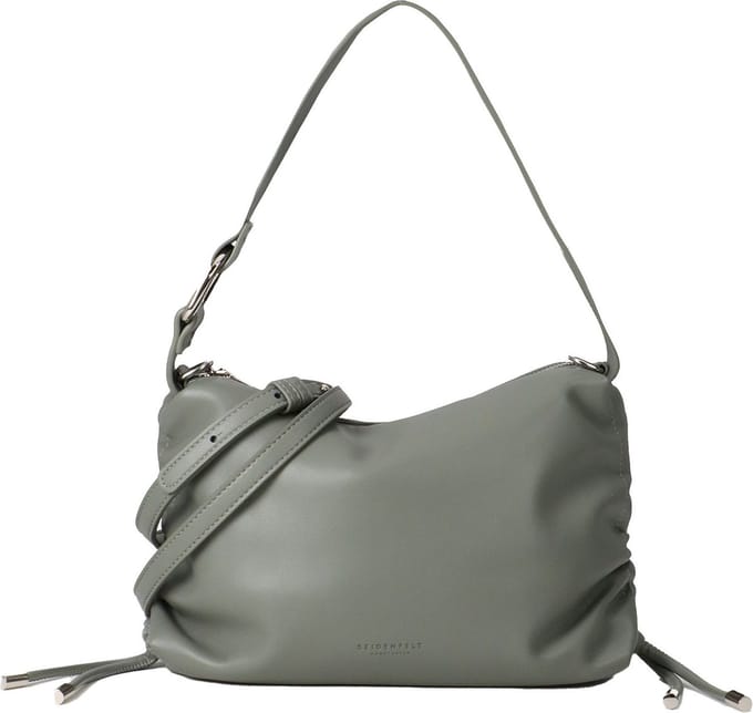 SEIDENFELT MANUFAKTUR Schoudertas Auri Shoulderbag Smoke Green Kaki